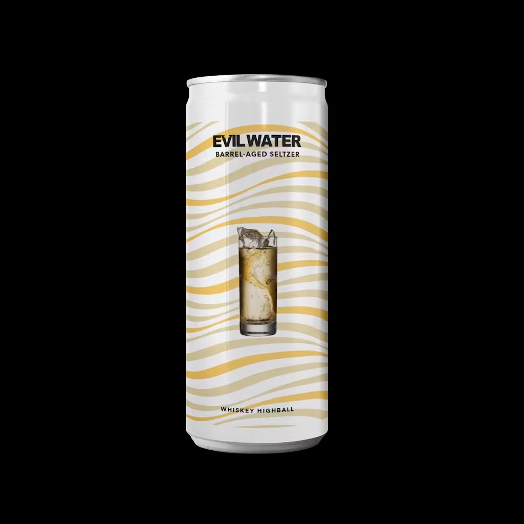 Evil Twin NYC Water Whiskey Highball Super Seltzer