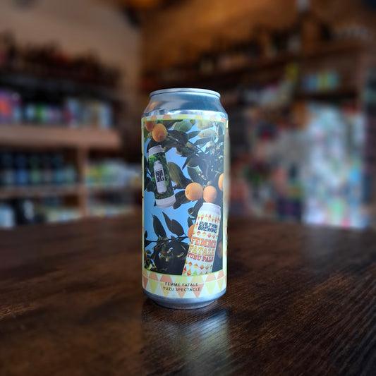Evil Twin Femme Fatale Yuzu Spectacle DDH Doble NEIPA