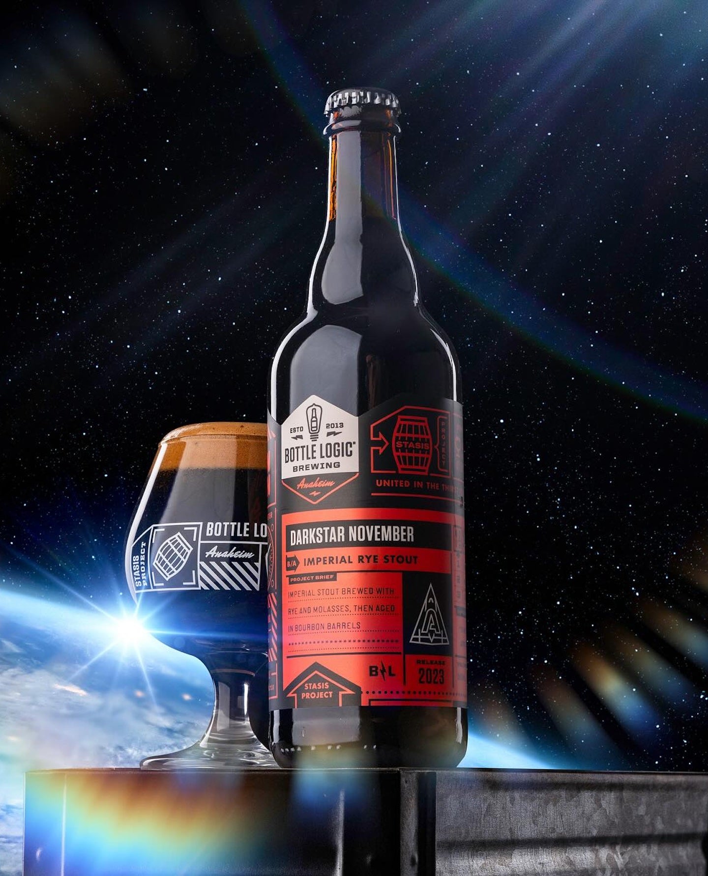 Bottle Logic Darkstar November BBA - Cerveza en Punto