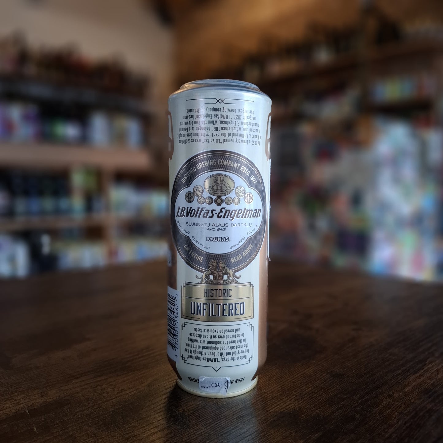 Volfas Engelman Historic Unfiltered Pale Lager