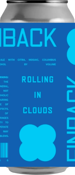 Finback Rolling in Clouds New England IPA
